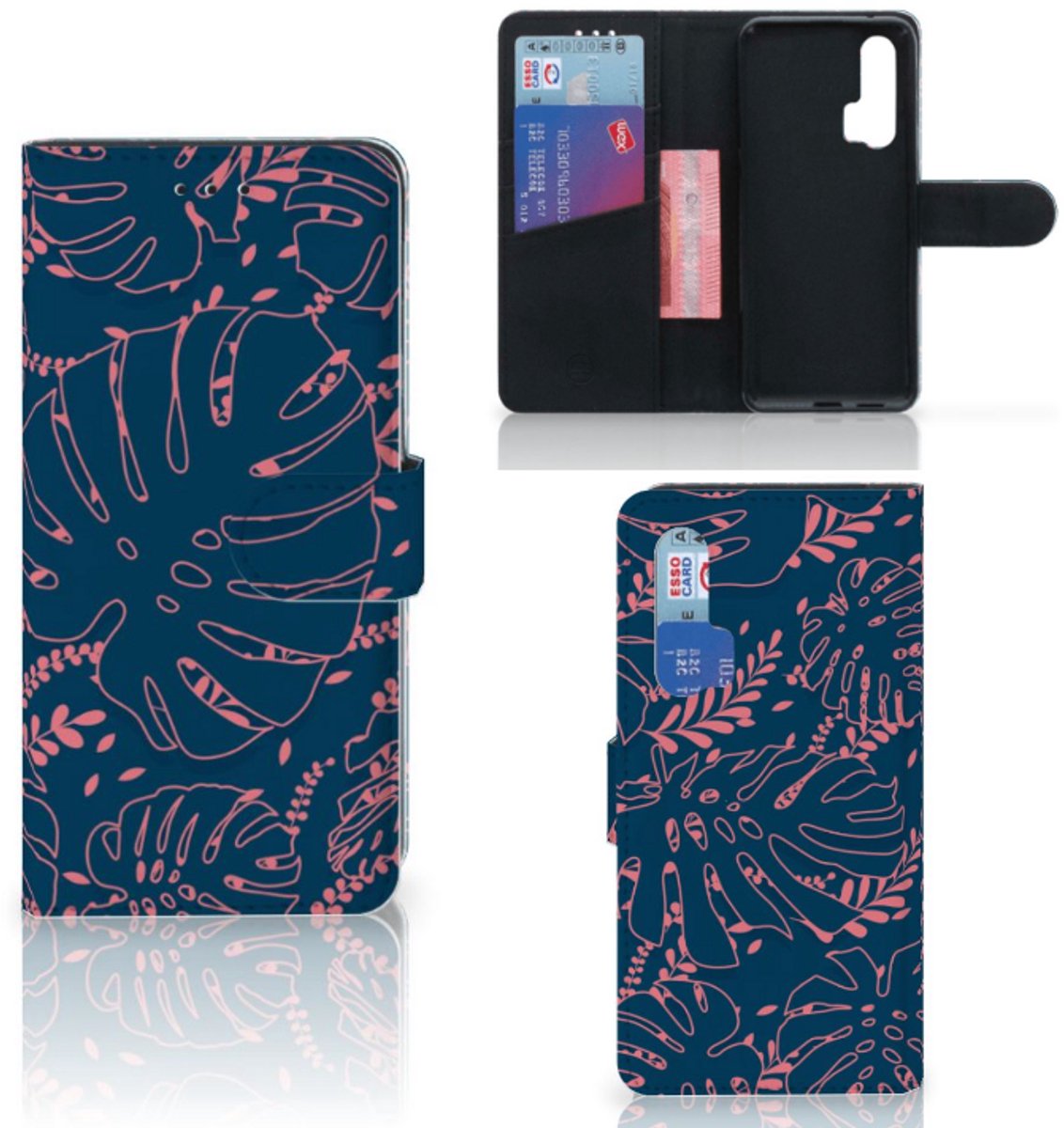 Honor 20 Pro Hoesje Palm Leaves