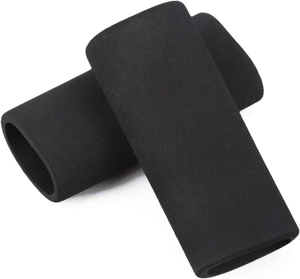 Motorfiets Stuur Grips - Handvat Covers - Comfortabel Rijden - Anti Trillingen Schuim - 2 Stuks - Zwart