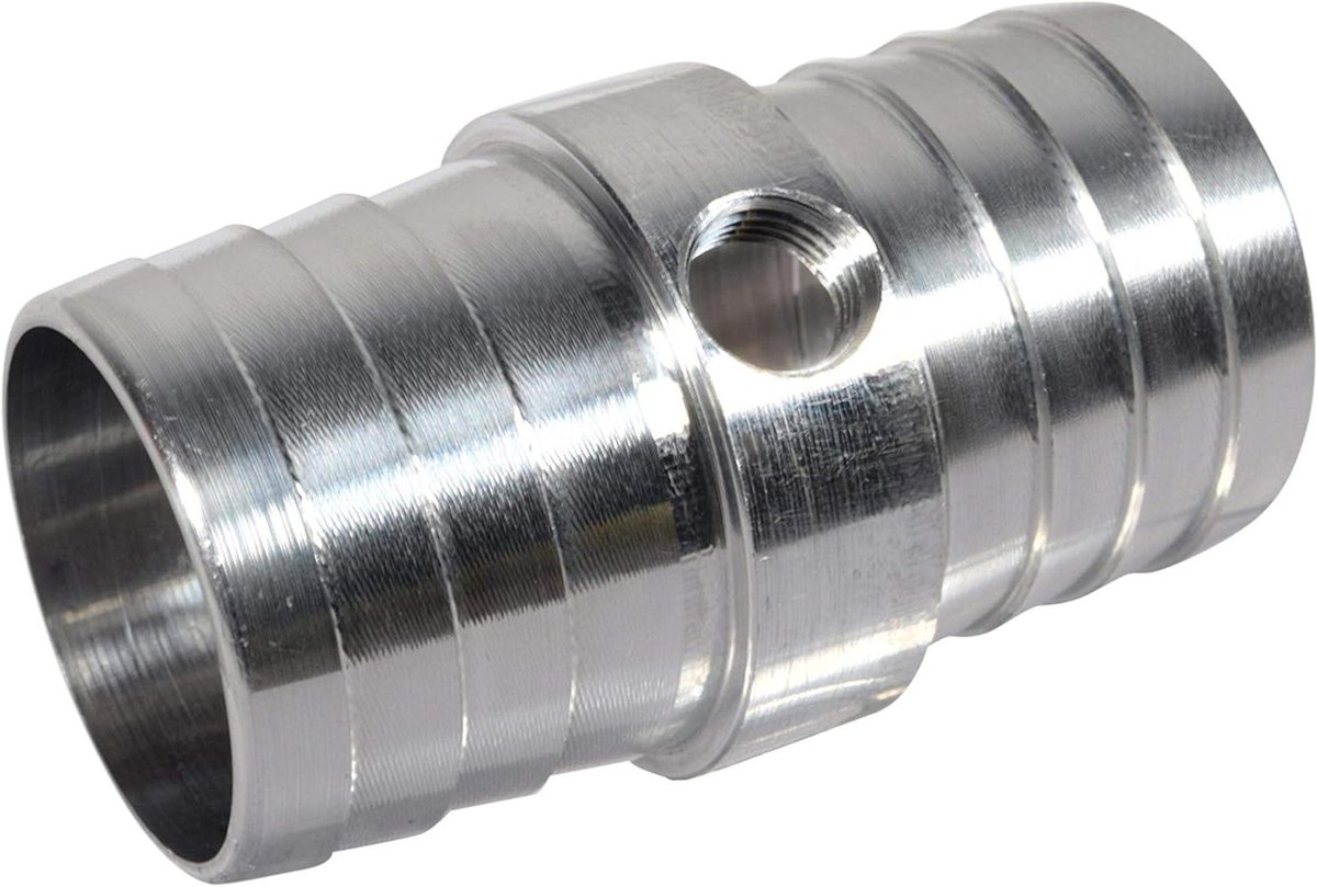 Radiator Slang Koppeling - Slang Adapter - Koelvloeistof Systeem - 1/8" NPT Poort - 1-1/4"
