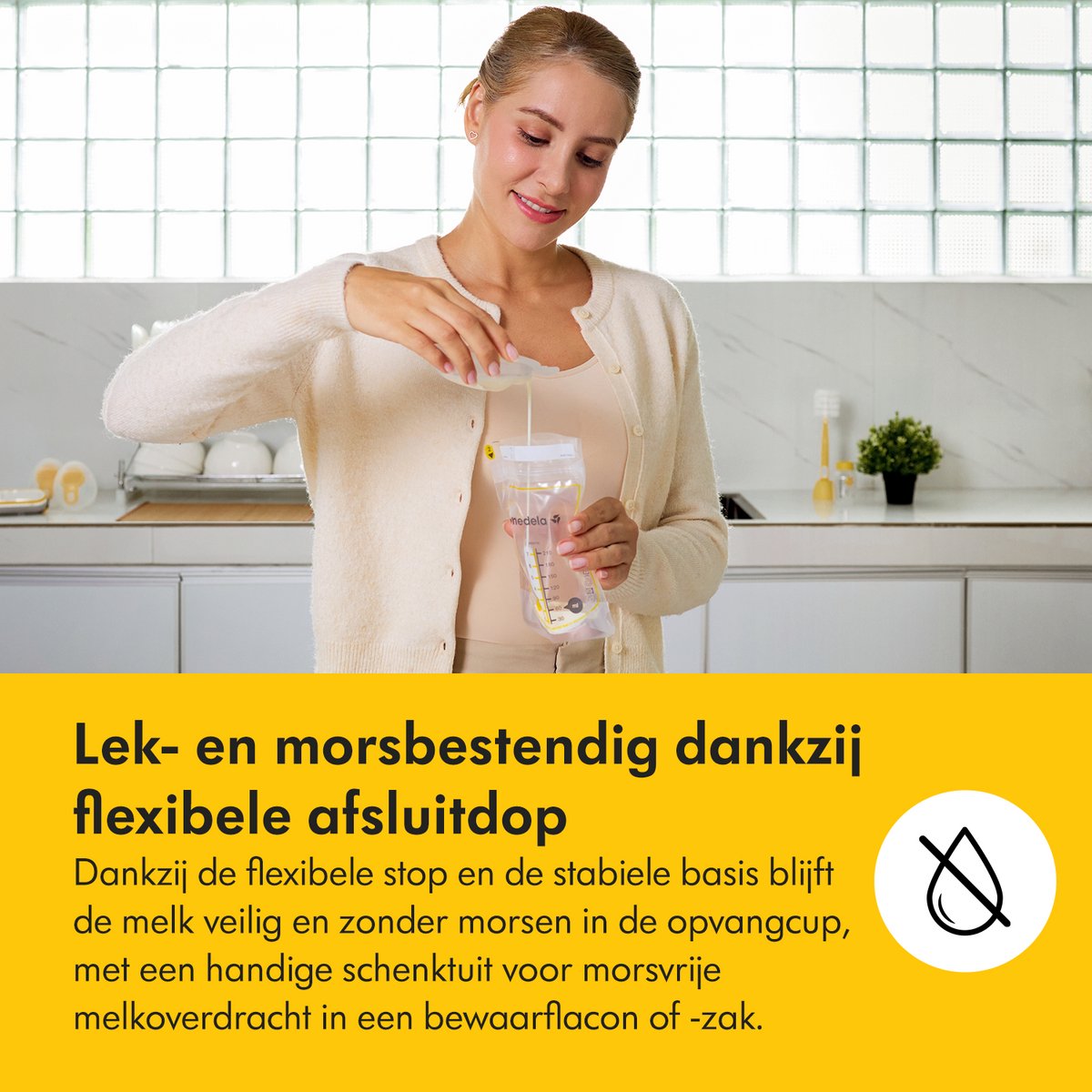 Medela In-bra Breast Milk Collector - Vangt Moedermelk Op thumbnail 6