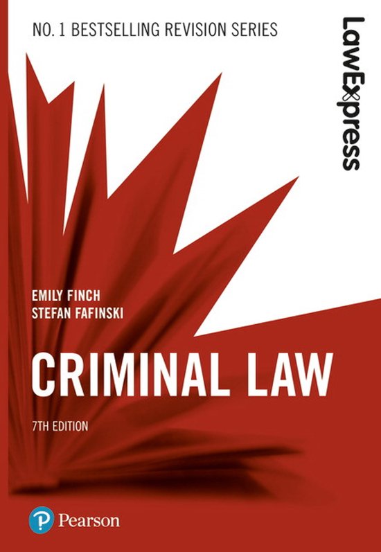 Law Express- Law Express: Criminal Law, 7th edition - cover