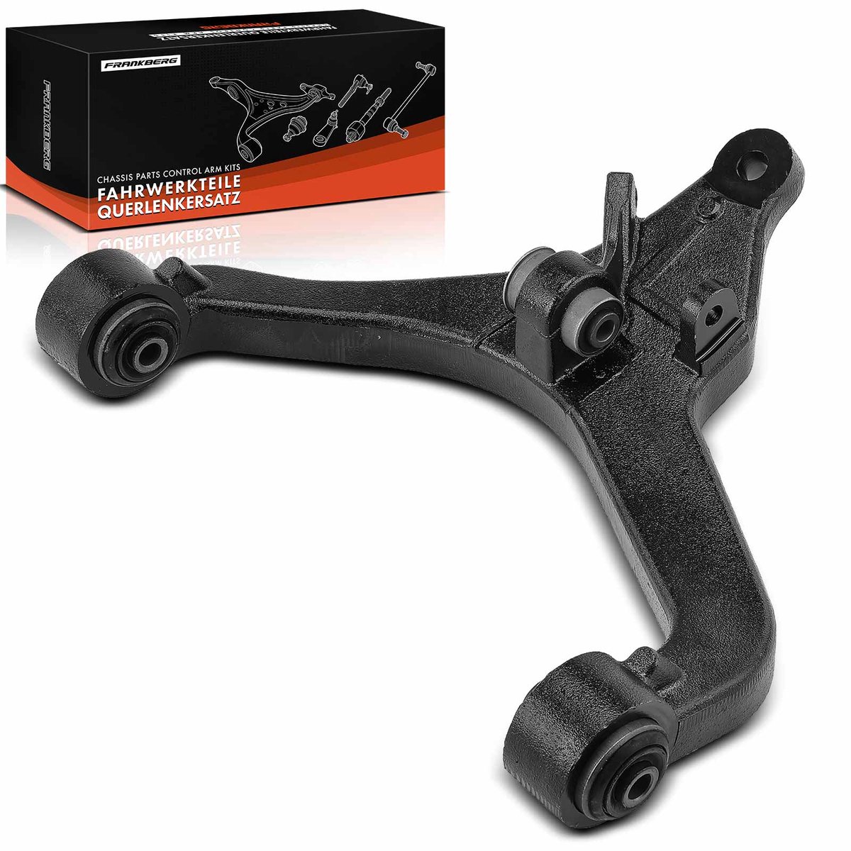 Frankberg 1x Dwarswielager Vooras links onder voor Jeep Cherokee KJ