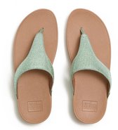 FitFlop FitFlop Lulu Sandales pour femmes - Vert menthe - Avec paillettes et strass VERT - Taille 38