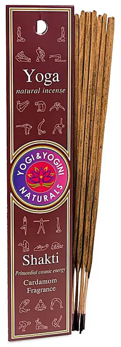 Phoenix Import Mani Bhadra Yogi & Yogini - Yoga Shakti Wierook - 3 pakjes á 10 stuks Meerkleurig