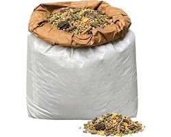 lutopets Gemengd Konijnenvoer 20 kg – Compleet Voer met 15 Natuurlijke Ingrediënten, Granen, Zaden & Grasbrokken – Nederlandse Kwaliteit