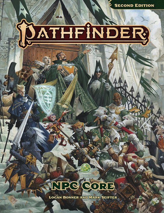 Pathfinder Second Edition (PF2E)- Pathfinder NPC Core - cover