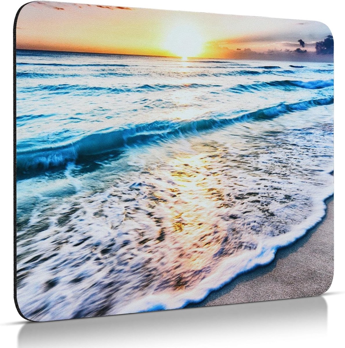 Muispad voor meisjes met zonsondergang motief – Kleine 240x200mm muismat voor gaming en bureaugebruik