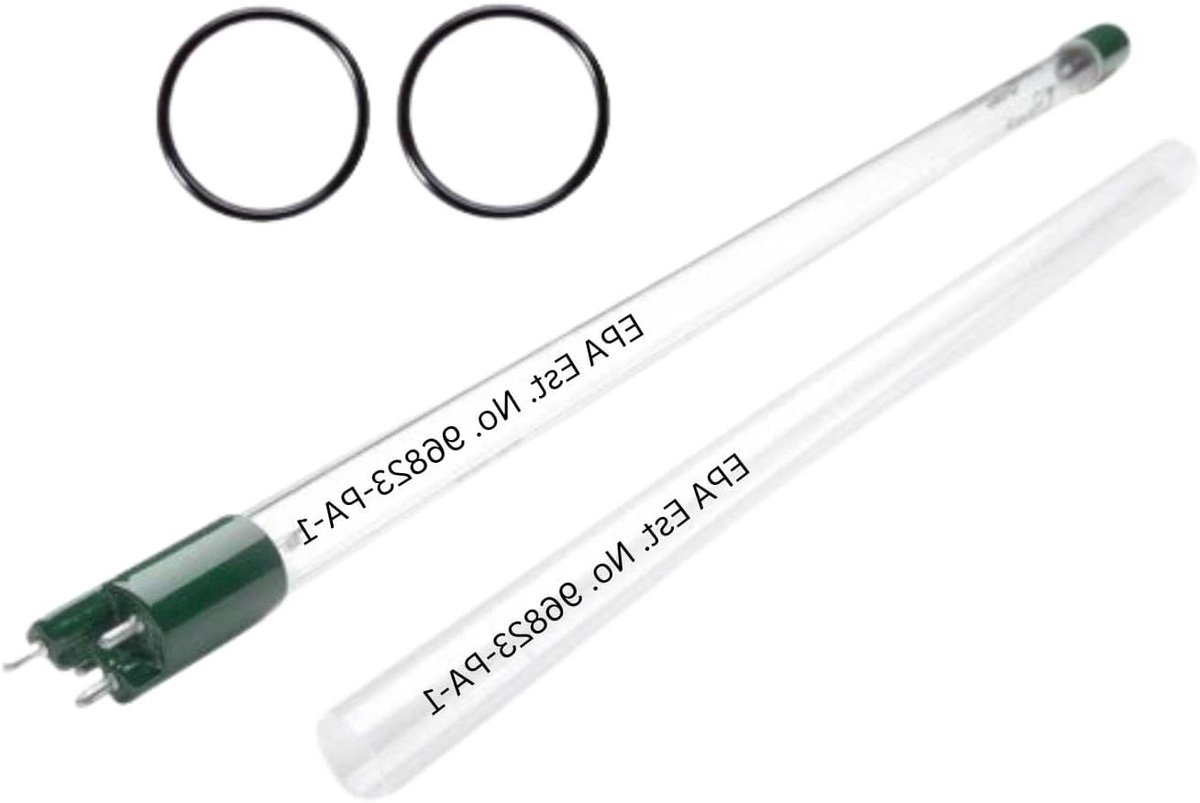 UV Lamp Set - Kwartslamp Huls - Waterzuivering - 12.000 Uur Levensduur - 81 cm - Helder