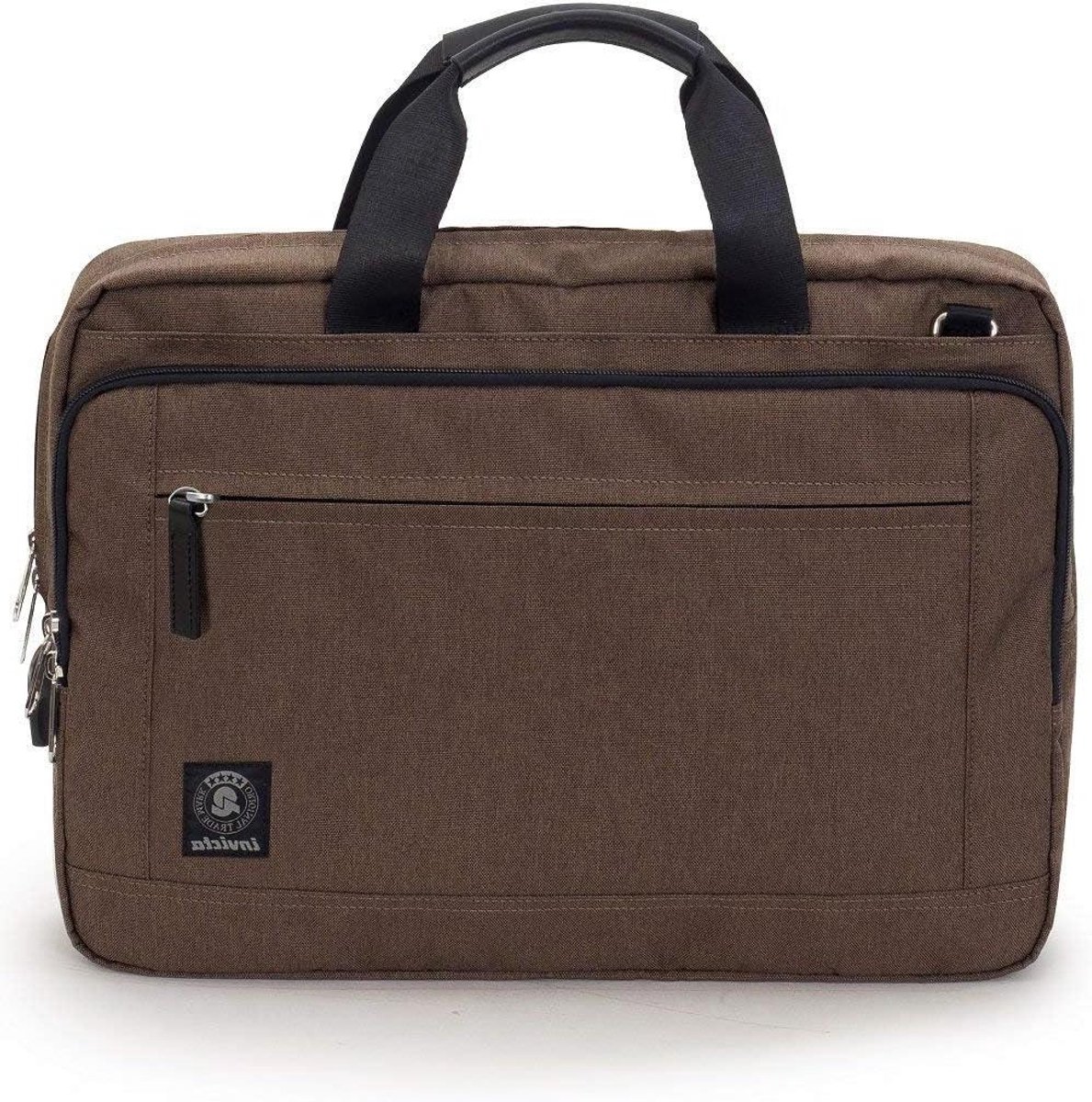 Laptoptas - Schoudertas - Professioneel Gebruik - Laptopvak tot 15.6" - 42 x 31 x 8 cm - Bruin