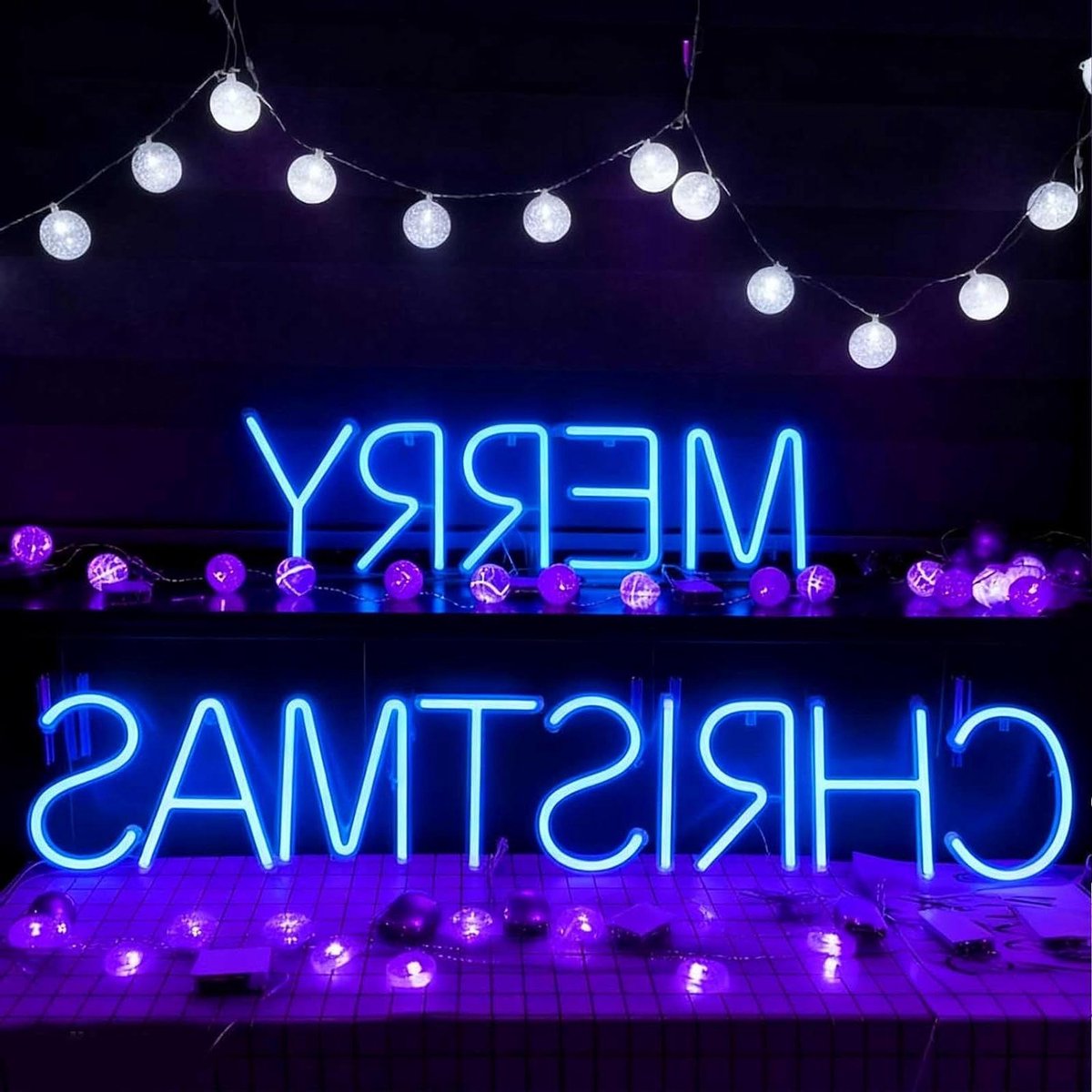 Letter Neon Lamp - Naamlicht Tekstlicht - Gepersonaliseerde Decoratie - Flexibele Stroomvoorziening - 15 cm x 22 cm - Blauw