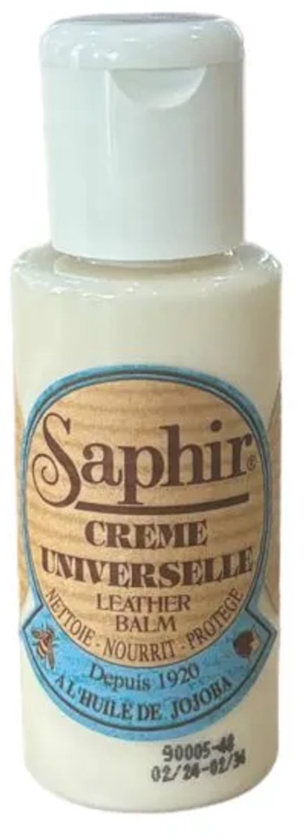 Dog's Companion - Saphir Leder Crème Universelle | Onderhoud voor leren hondenriemen en hondenhalsbande - Saphir Creme Universelle 050ml