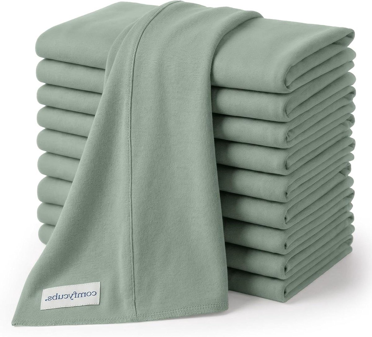 Spuugdoeken Baby - Kwijldoekjes Boerendoekjes - Bescherming Tegen Kwijl - 6-Laags Absorberend - 10 stuks - Varen