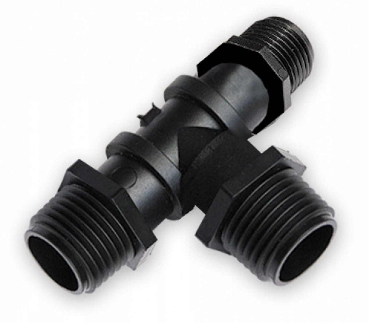 Bradas DSA-563434L - Driewegkoppeling - 3x Buitensteek 3/4" - Hooggwaardig Kunststof