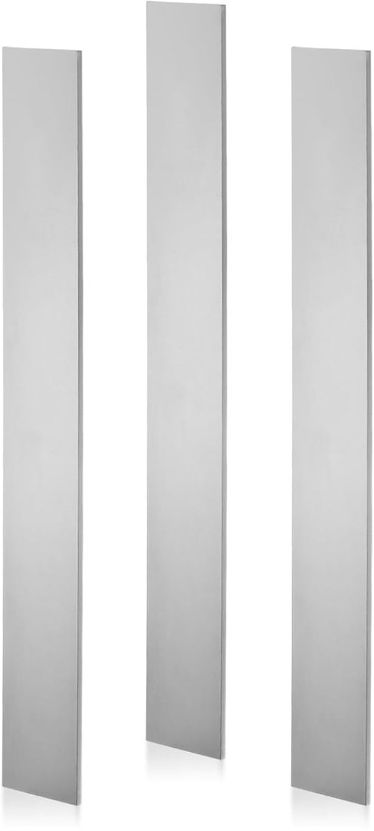Set of 3 E52100 Steel voor het Maken van Messen - 30.5 cm x 1-1/2 Inch x 1/8 Inch - Warm Gewalst Staal voor DIY Tin en Professioneel Gebruik - Stalen Staven