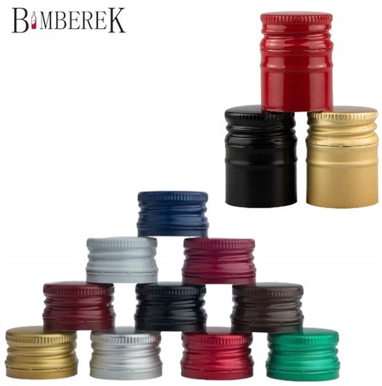 Bimberek - Monopol Serie - Glazen Flessen met Print - 500ml - Voor Huisgemaakt Kersenlikeur van Bimberek — afbeelding 4
