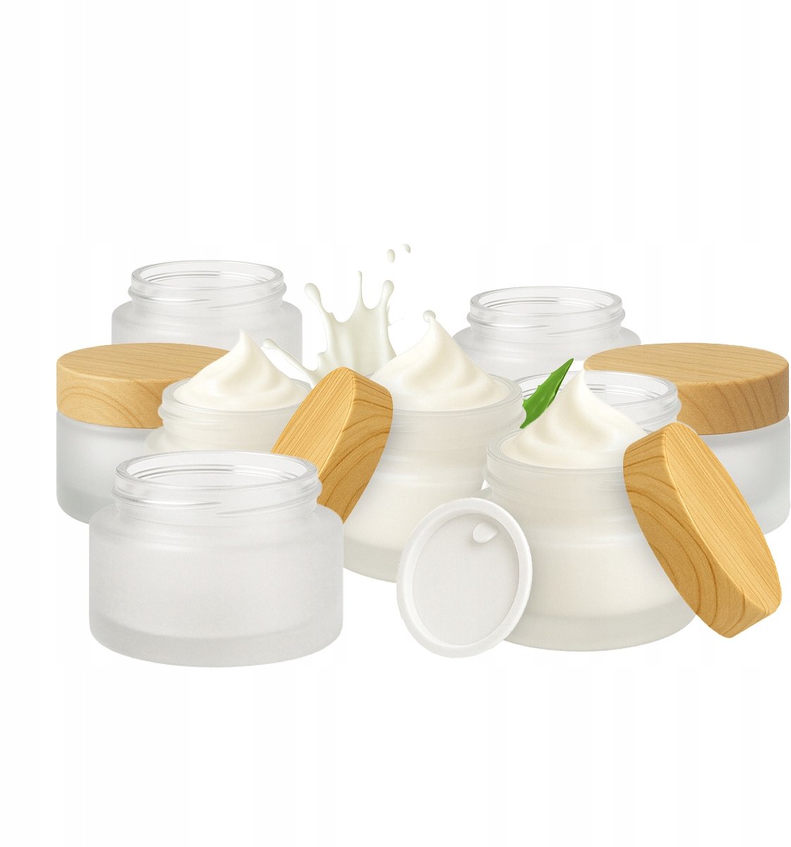 Bimberek - Glazen Potje Mat - 10g - Voor Cosmetica