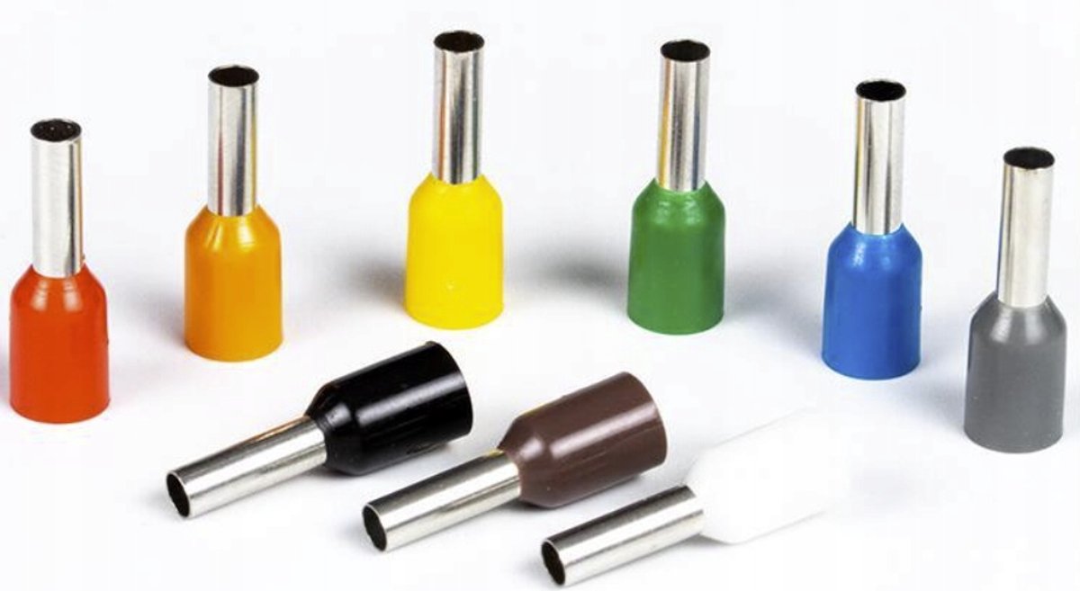 COSMO VE Serie - Tulejki kablowe zaciskowe - 1,5 x 12mm - Rood - 100 stuks
