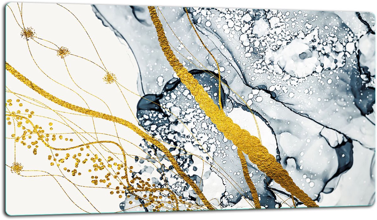 TMK ArtDeko - Snijplank Gehard Glas - 52x30cm - Marmerpatroon