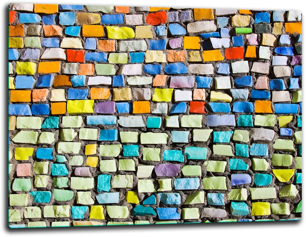 TMK ArtDeko - Snijplank - Glas - 52x40 cm - Met Siliconen Voetjes