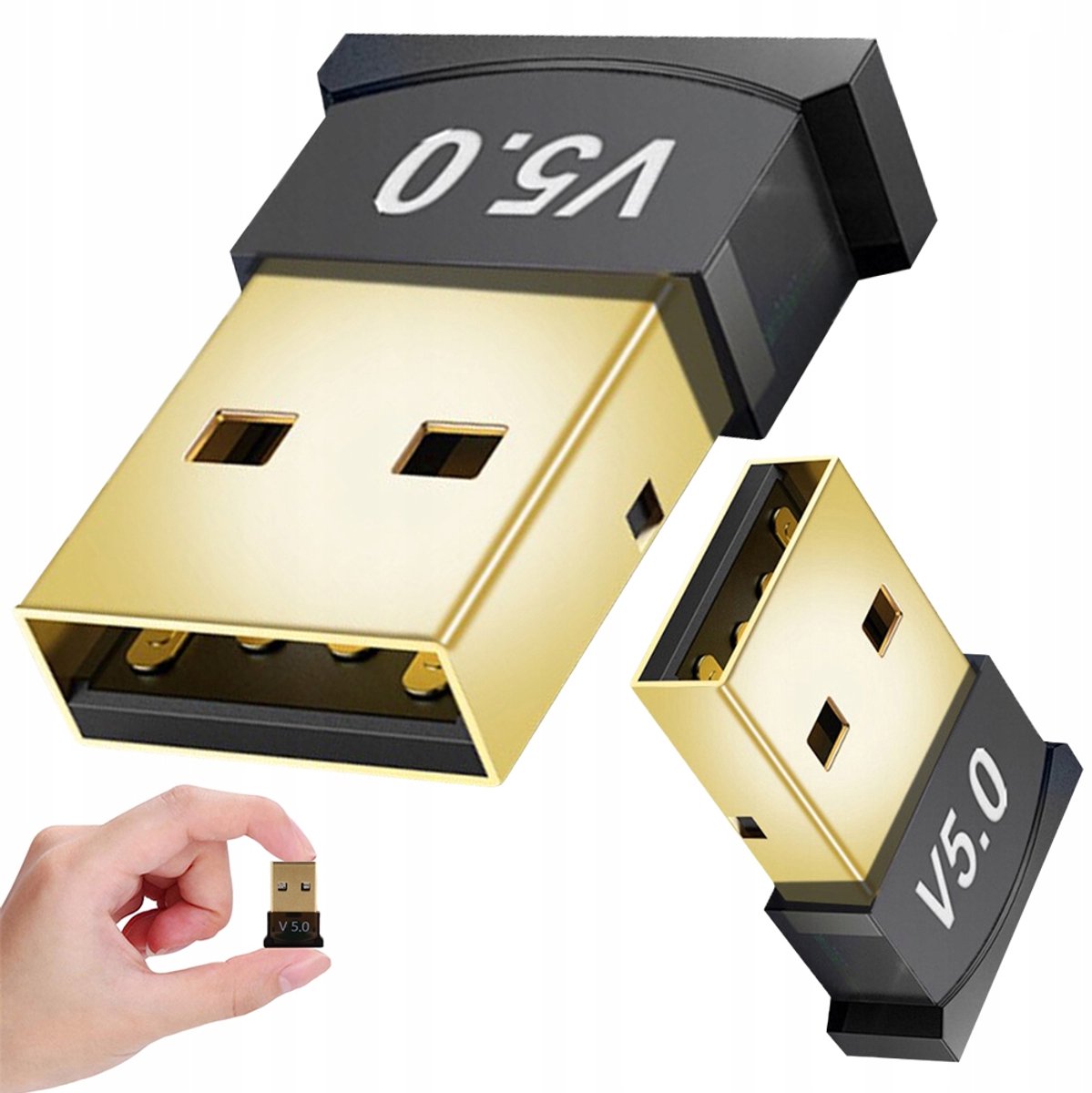 Hangzhou A Link Star Technology Co. Limited - Bluetoothadapter - Bluetooth 5.0 - USB - Zwart
