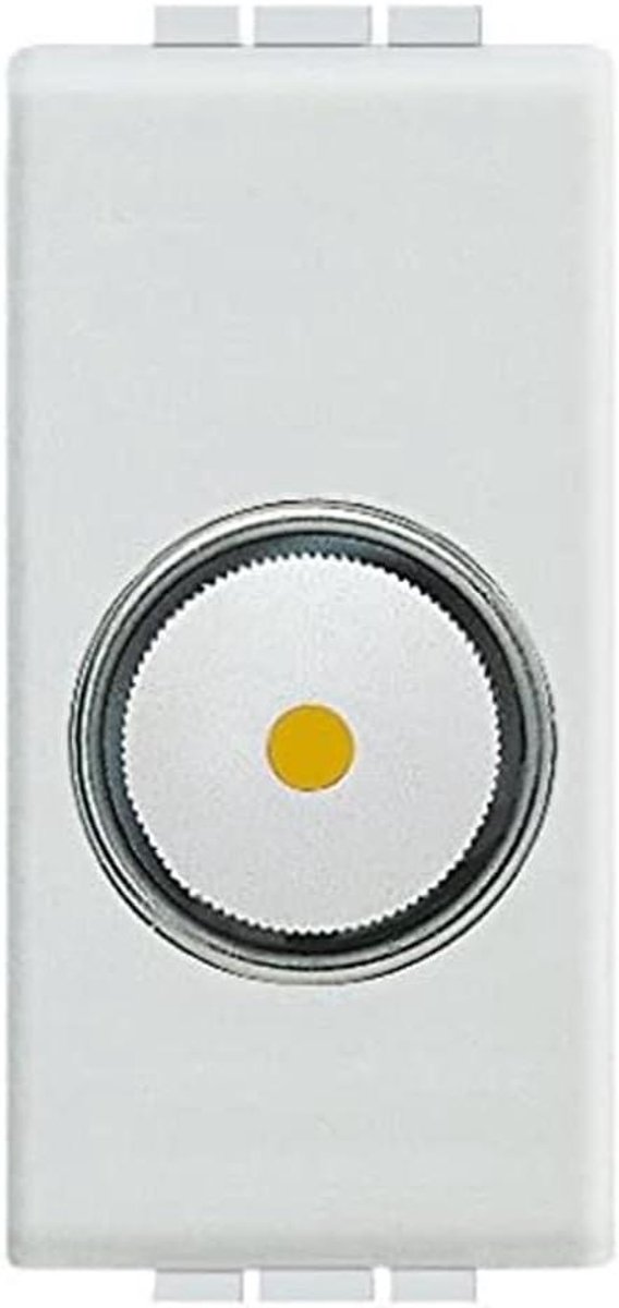 Dimmer Opbouwmontage - Drukknop Dimmer - Verlichting Regelen - 1 Module - 500 Watt - Wit