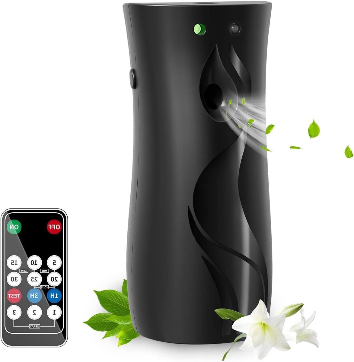 Automatische Luchtverfrisser Spray Dispenser voor Muur en Vrijstaand met Afstandsbediening - Ideaal voor Thuis en Badkamer, Verfris de Lucht met Geuroplossingen