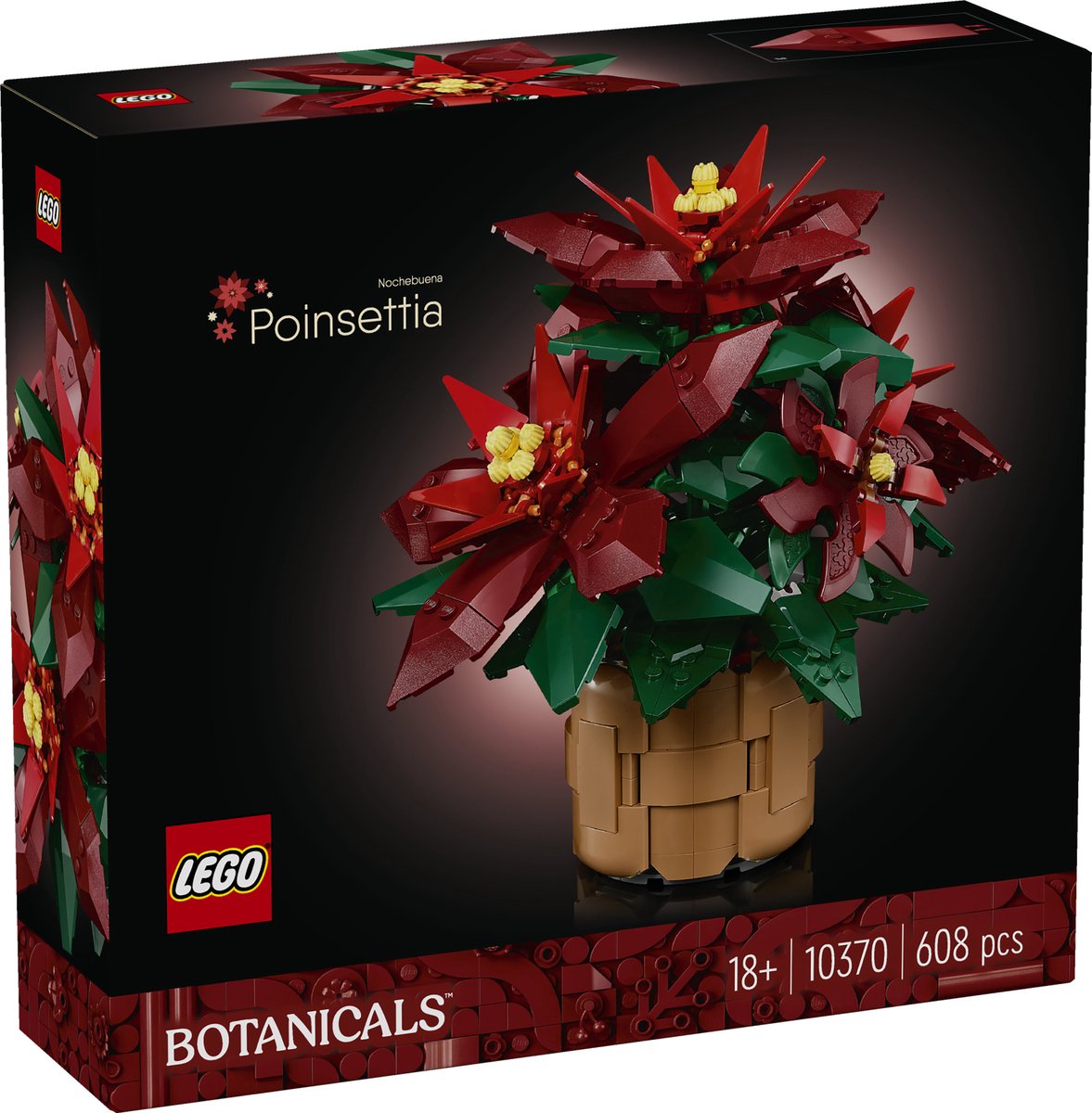 LEGO Icons Kerstster Poinsettia - 10370 — afbeelding 11