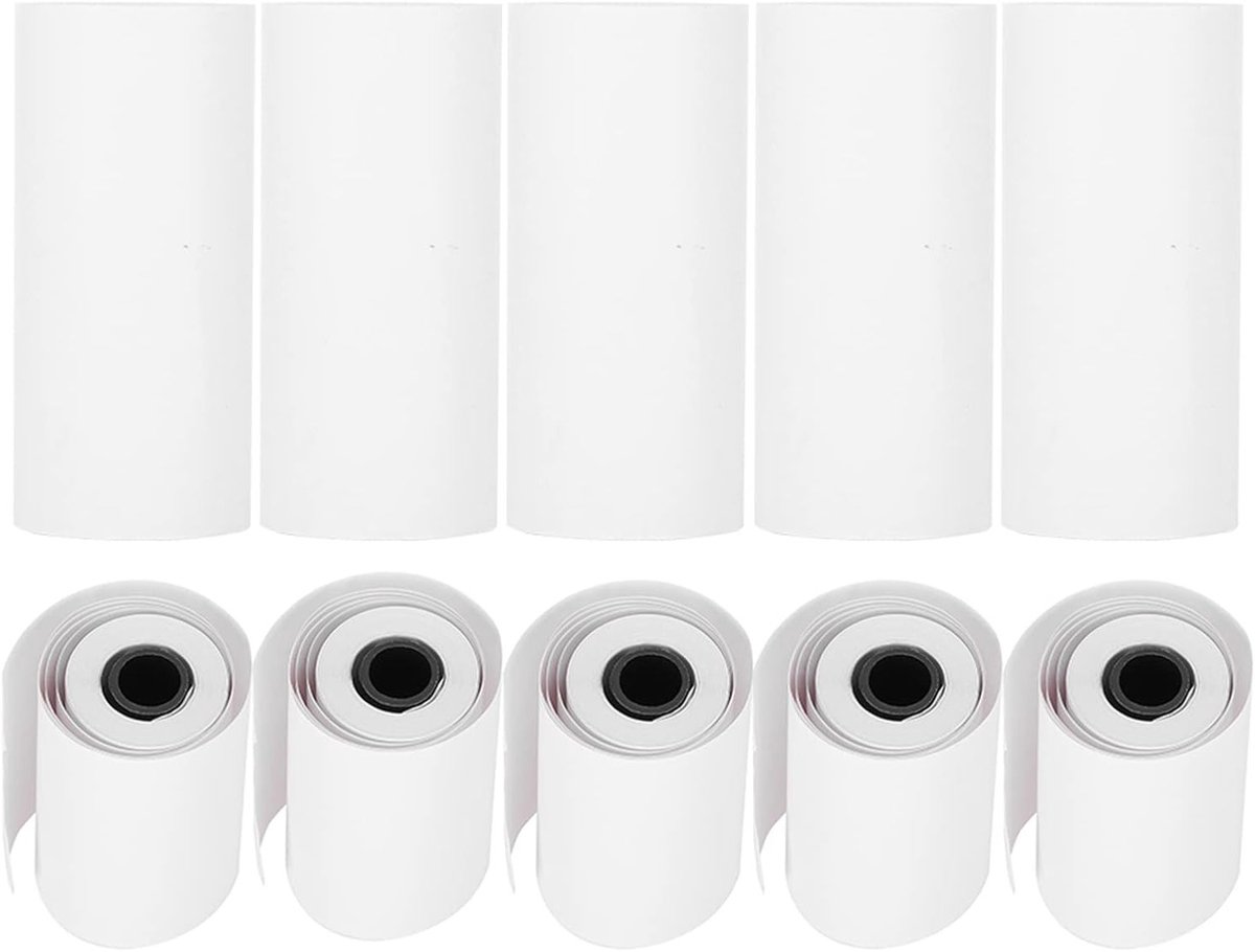 Thermisch papier 80mm en 53mm voor printers, schoolbenodigdheden, knutselen en foto-afdrukken, handig voor studenten en projecten