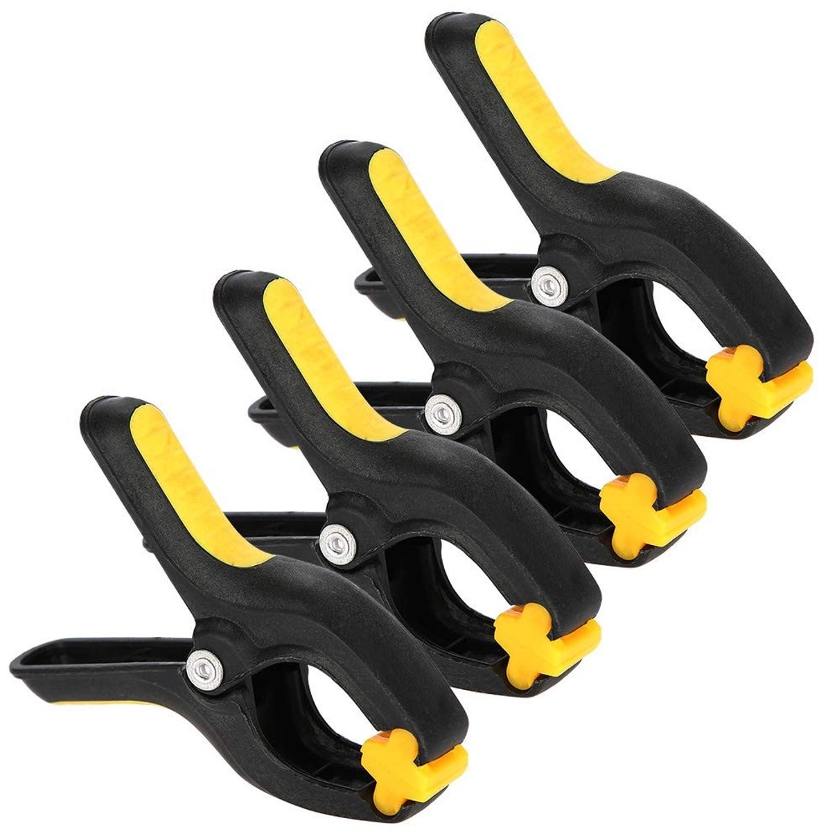 SPHProducts - Reparatieclips - Universele Klemmen - Perfect voor Schermvervanging - Geel - Voor Mobiele Telefoons en Tablets - Handig voor LCD-reparat