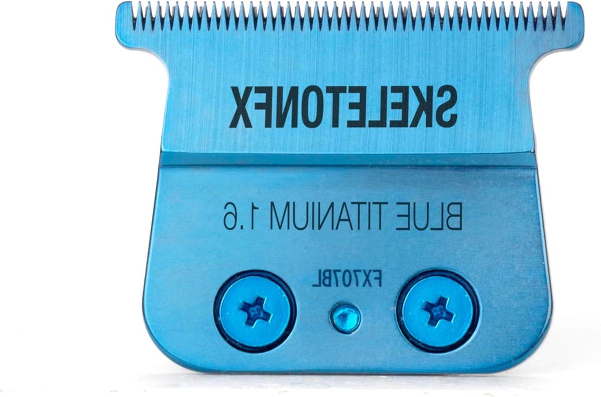 Trimmer Snijset - Opzetkammen Set - Haar Trimmen - Titanium Blauw - 8 x 5 x 3 cm - Blauw