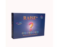 Luma Games Raise+ – Quiz Kaartspel met Bluffen – Pokerstijl – Snel & Spannend Gezelschapsspel