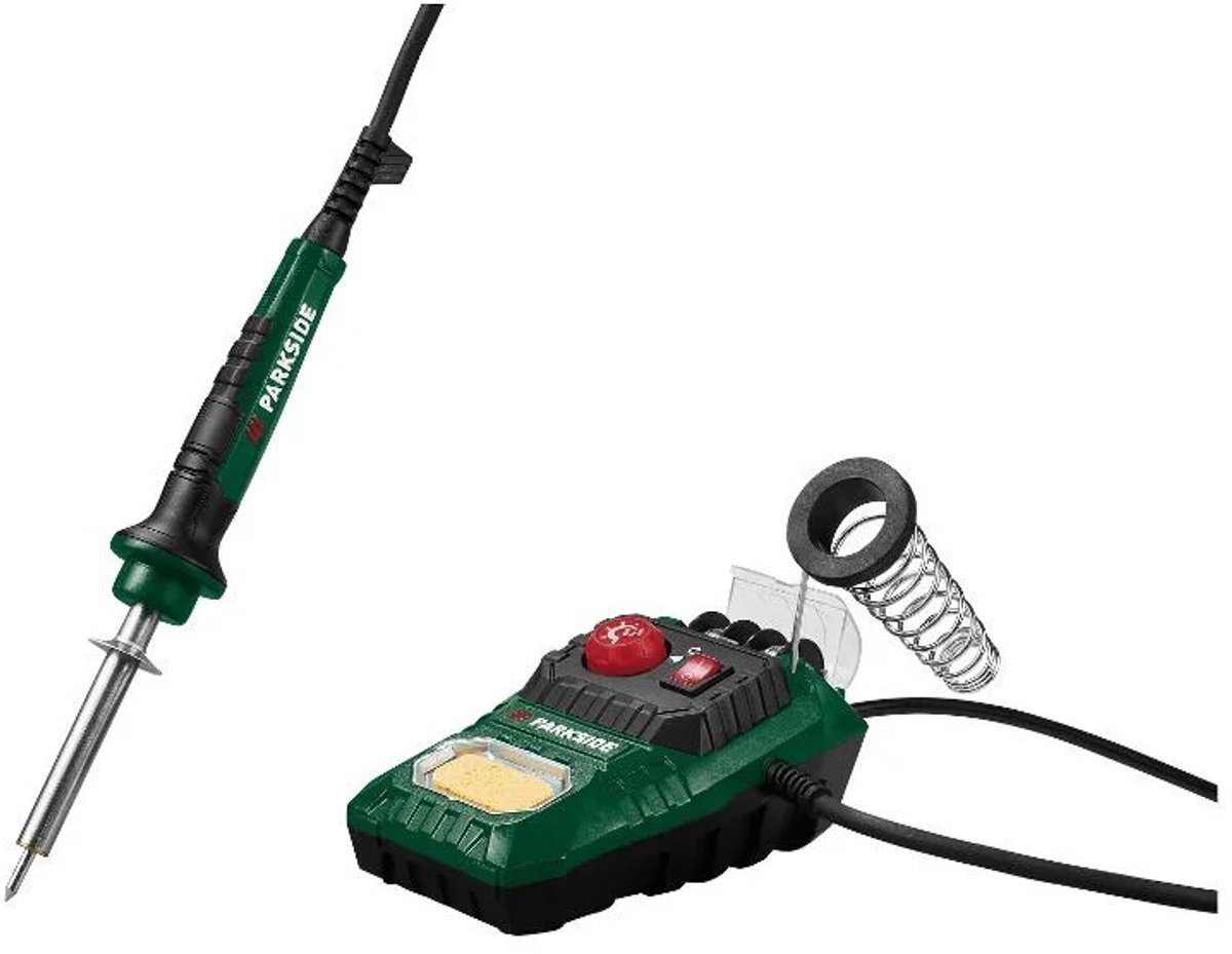 PARKSIDE Regelbaar Soldeer Station - Solderen 48 W - 100 - 500 °C - Inclusief Soldeertin – foto 6