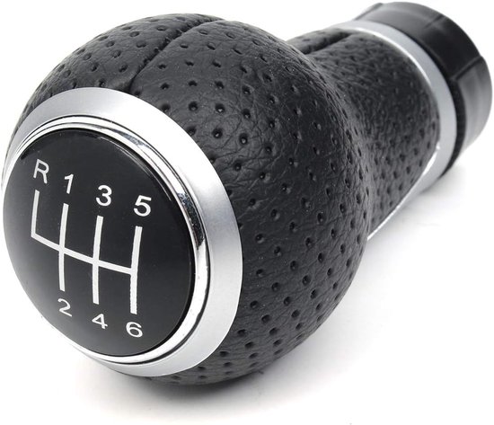 Versnellingspook 6 Versnellingen - Schakelknop Pook - Auto Interieur Upgrade - Perfecte OEM Pasvorm - 55 cm - Zilver — afbeelding 3