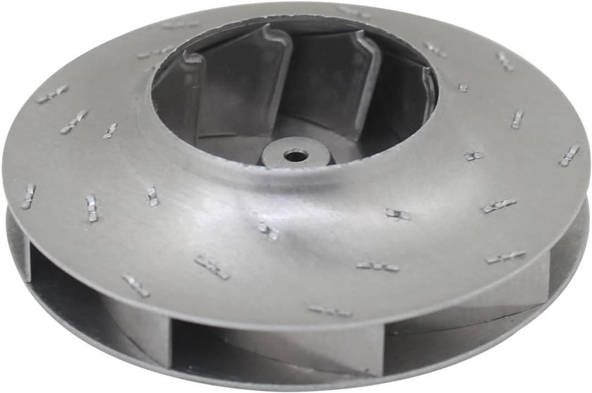 Stofzuiger Ventilatorblad - Waaier Motorwiel - Motor Reparatie - Aluminium Constructie - Standaard Maat - Zilver