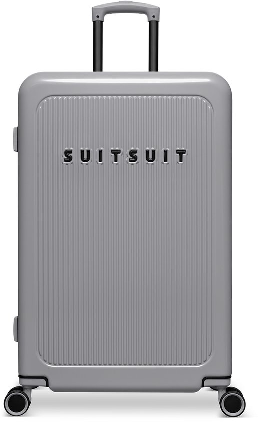 SUITSUIT Koffer 75x48x29 cm - Reiskoffer - Koffer groot - TSA Slot - 71L - Caretta - Titanium Grey