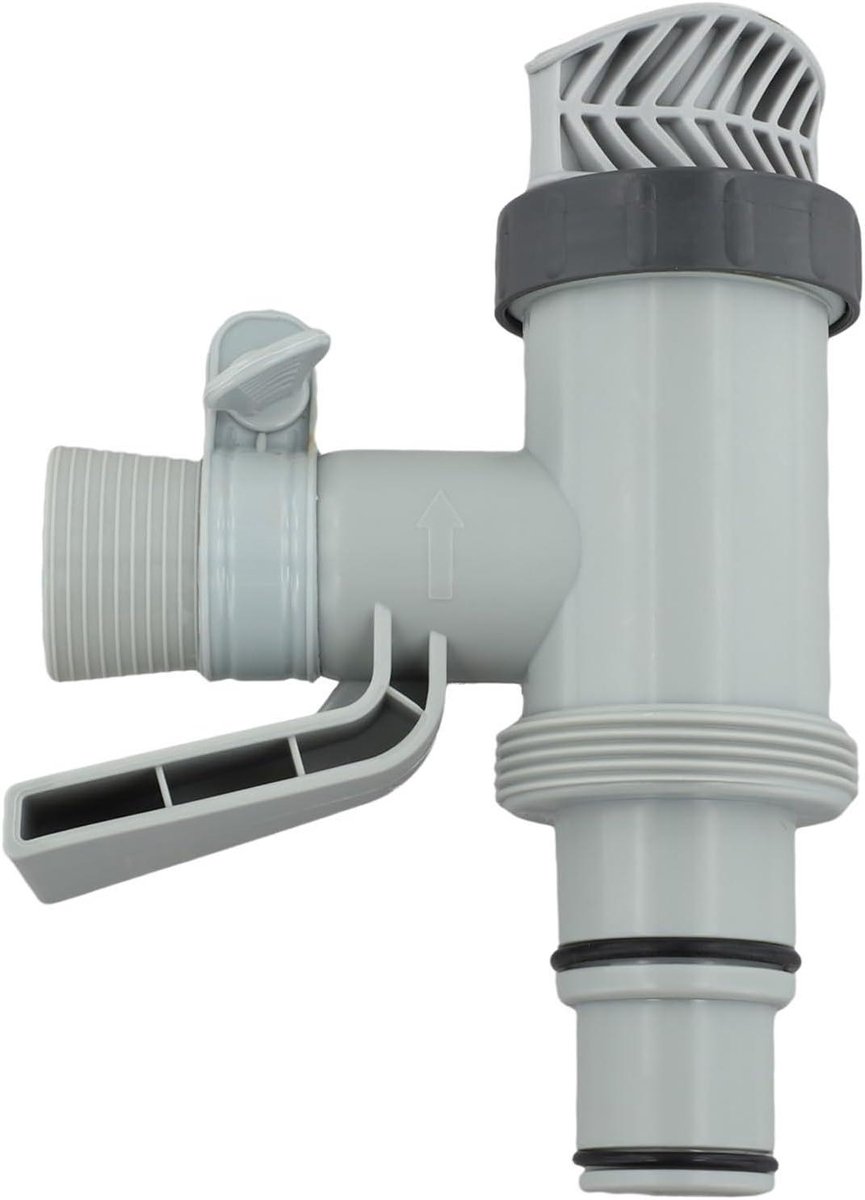 Zwembad Plunjer Ventiel – Slanghouder Klep – Waterstroom Regelen – Veelzijdige Compatibiliteit – 20 x 12 x 5 cm