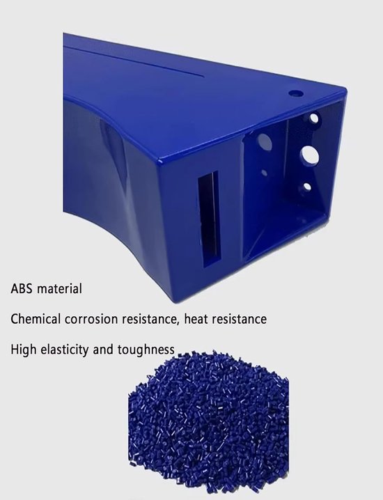 Fleshouder Wandmontage - Cilinder Bevestiging - Flessen Veilig Houden - Gebogen Groef Ontwerp - 8-40 Liter Flessen - Zwart — afbeelding 4