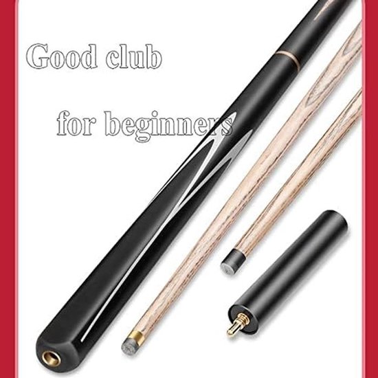 Biljartkeu Beginner - Poolkeu Essenhout - Biljart Spelen - Matte Structuur - 147 cm - A — afbeelding 5