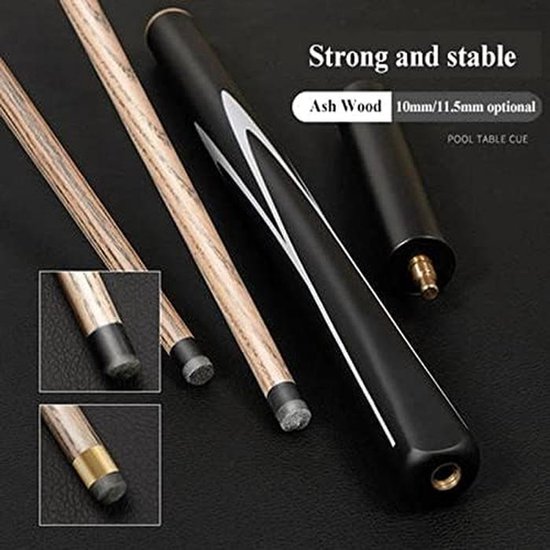 Biljartkeu Beginner - Poolkeu Essenhout - Biljart Spelen - Matte Structuur - 147 cm - A — afbeelding 4