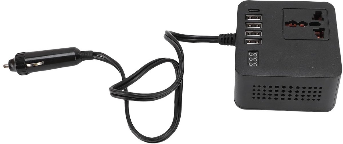 Dailygoods - 150W Auto Omvormer met Multi-poort Opladen
