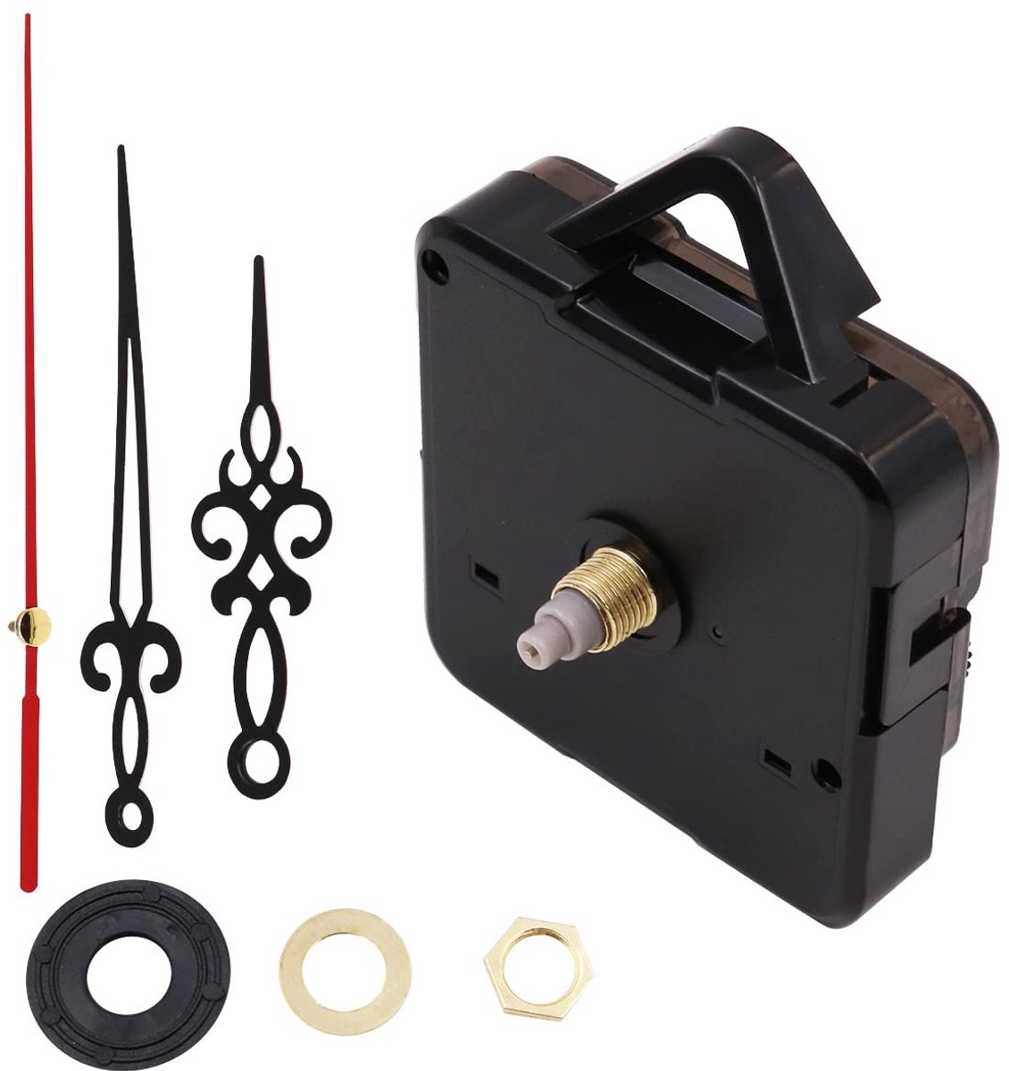 Dailygoods - Stille Quartz Wandklok Mechanisme Kit voor DIY Reparatie