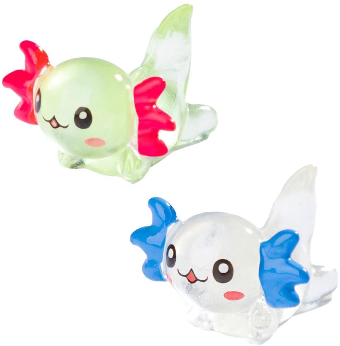 Dailygoods - 20 Stuks Mini Axolotl Hars Decoraties voor Aquarium