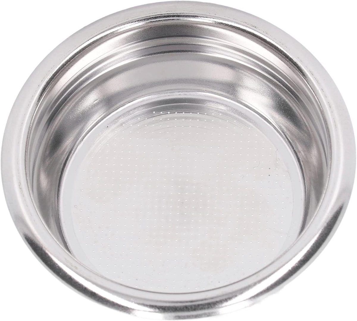 Filterkom Koffiezetapparaat - Roestvrij Staal - Koffie Zetten - 58 Mm Handvat - 2 Kopjes - Zilver