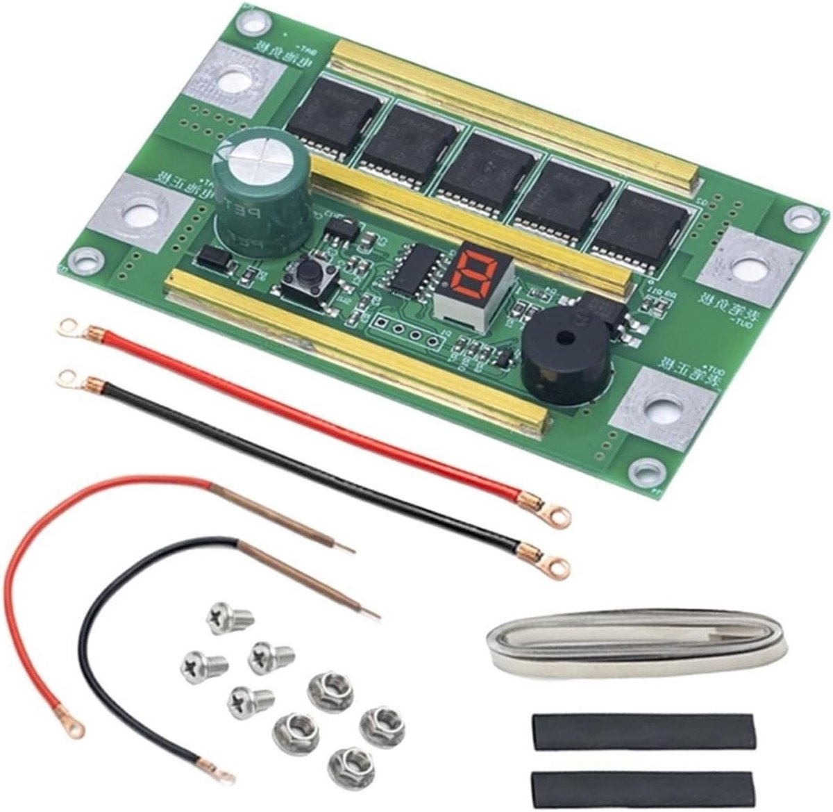 Puntlaspen - Batterij laspen - Batterijen verbinden - Dubbele veer handvat - 155mm lengte - Wit