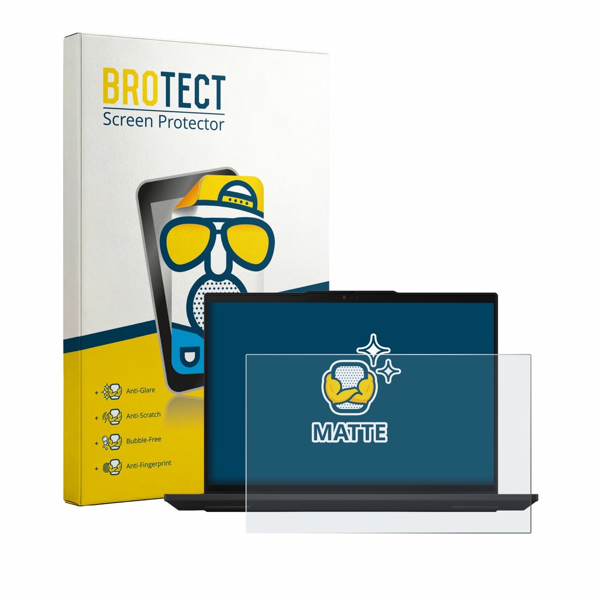 BROTECT - Screenprotector voor Lenovo ThinkPad L16 Gen 3 - Folie Beschermfolie matte