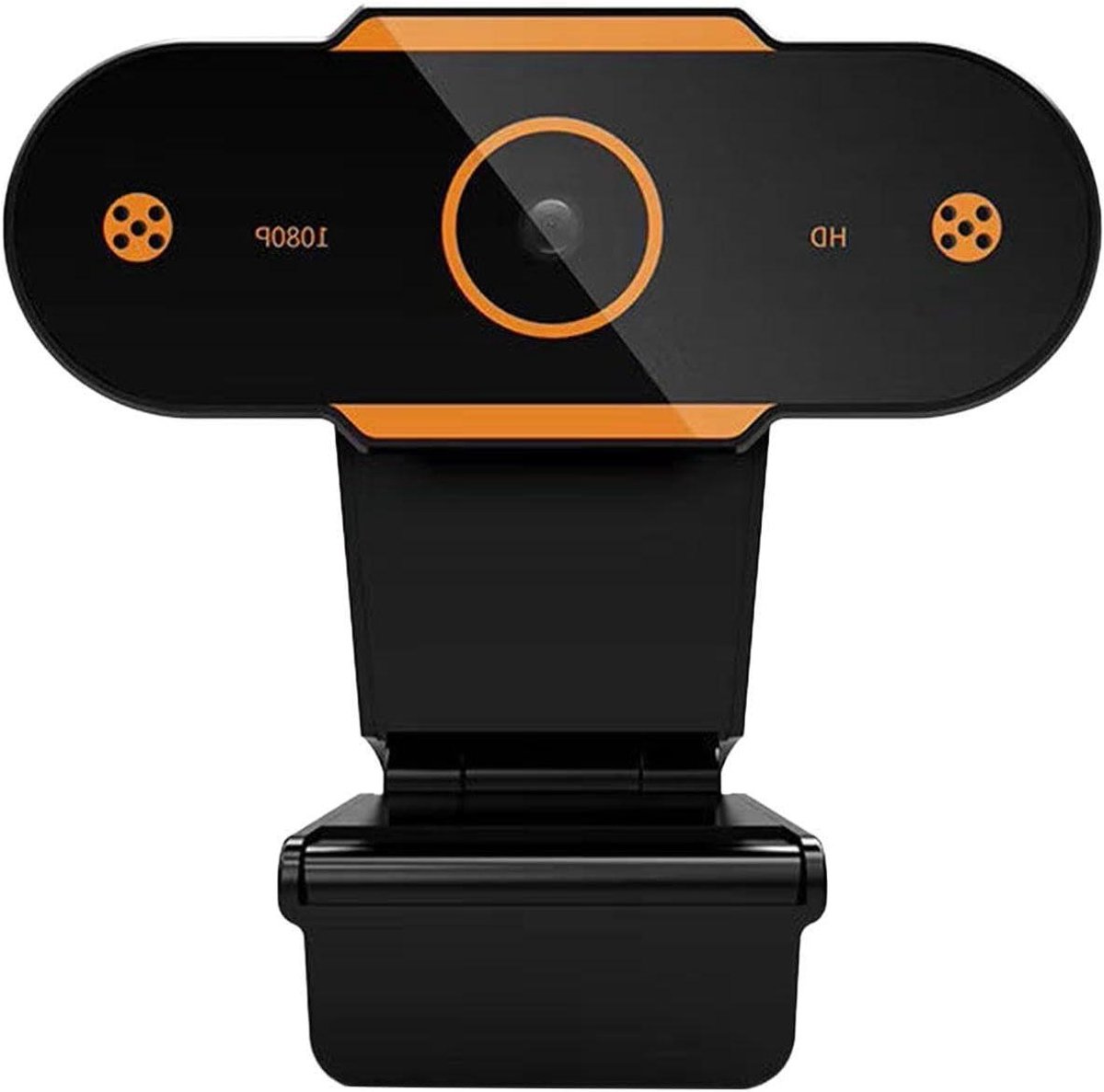 HD Webcam - Computer Camera - Videobellen - Automatische Focus - 1080P - Zwart