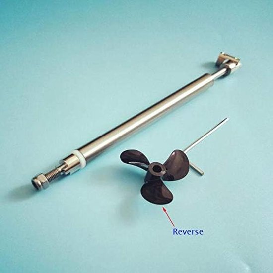 【Remote Control Toy Parts】 RC Model Boat Ship Drive Shaft Coupling 3 Blade Propeller Sleeve Nut Bearing Kit for 2. 3.0mm 3.18mm 4.0mm 5mm 6mm Motor Shaft -Environmentally Friendly Materials (Colo — afbeelding 4