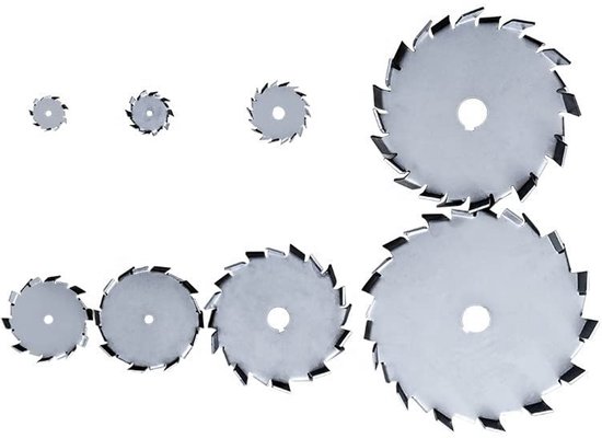 Roerbladen Lab - Dispersieplaat Peddel - Materiaalmengen Mengen - Roestvrij Staal 304 - 3-10 cm - Zilver — afbeelding 4