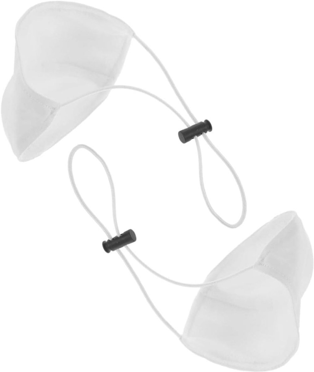 Hiel Beschermers - Schoenhoezen - Rijden Beschermen - Herbruikbaar - 4.3 Inch - Wit
