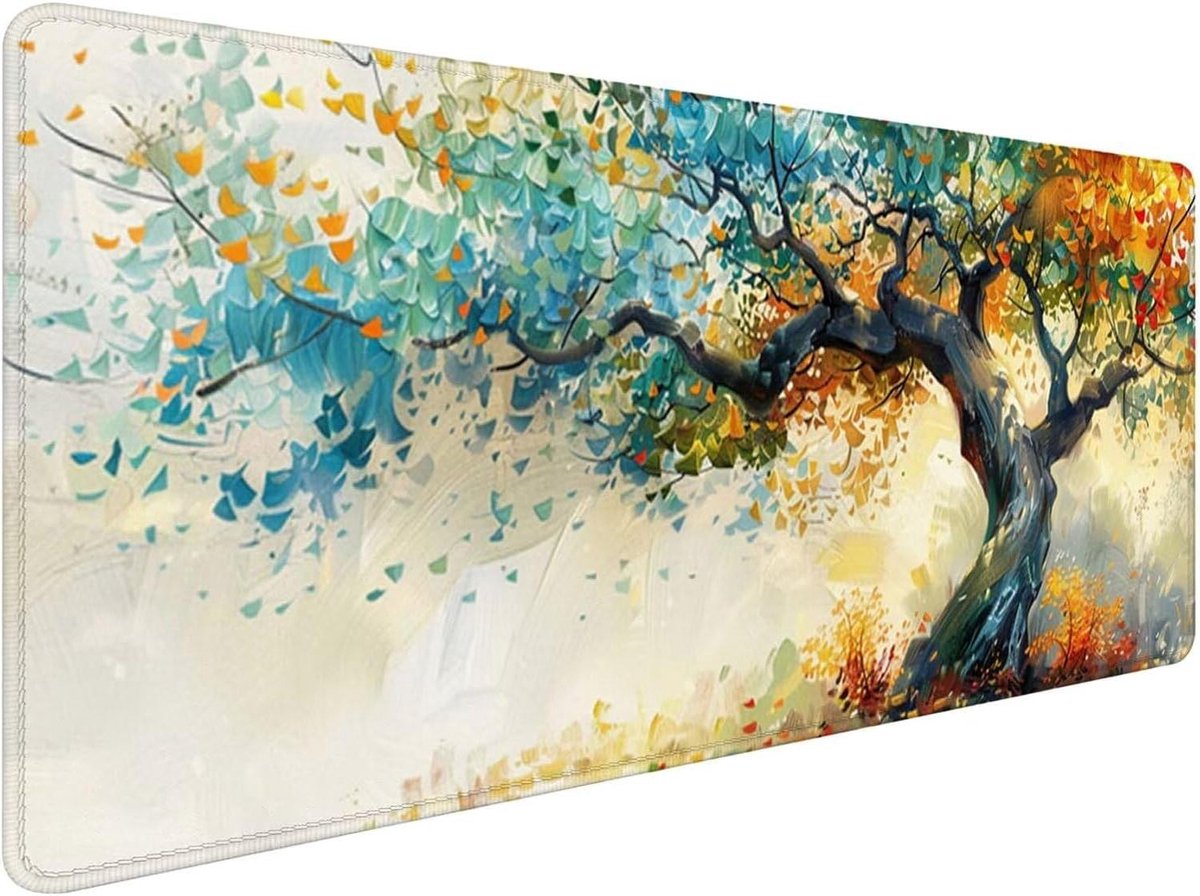 XXL Muismat - Bureauonderlegger - Comfortabel Werken - Antislip Basis - 120x60 cm - Meerkleurig